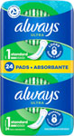 Always Ultra hygienické vložky Standard 24 ks