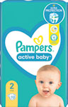 Pampers Active Baby detské plienky veľkosť 2 4-8kg 72 ks - Teta drogérie eshop