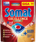 Somat Excellence 5in1 kapsule do umývačky riadu 54 ks - Teta drogérie eshop